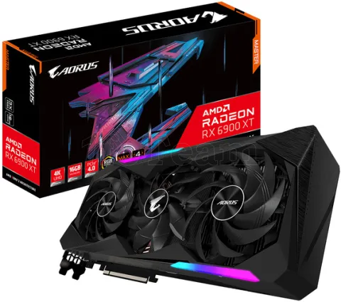 Photo de Carte Graphique AMD Gigabyte Radeon RX 6900 XT Aorus Master 16Go