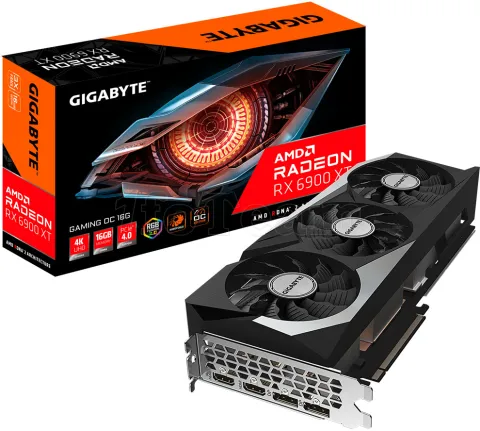 Photo de Carte Graphique AMD Gigabyte Radeon RX 6900 XT Gaming OC 16Go