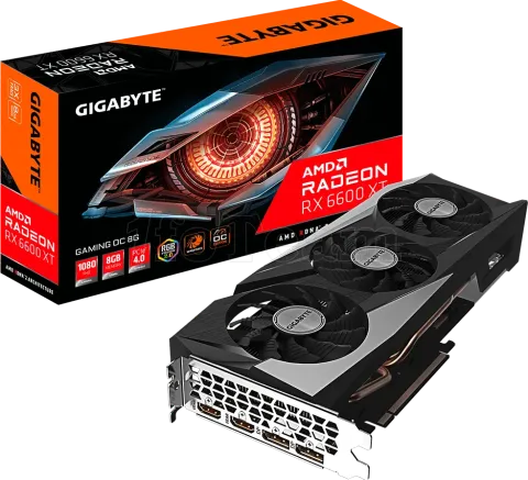 Photo de Carte Graphique AMD Gigabyte Radeon RX6600 XT Gaming OC 8Go