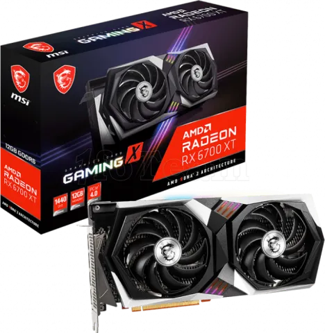 Photo de Carte Graphique AMD MSI Radeon RX 6700 XT Gaming X 12Go