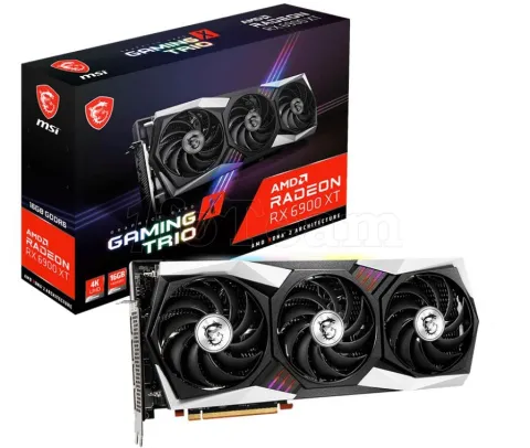 Photo de Carte Graphique AMD MSI Radeon RX 6900 XT Gaming X Trio 16Go