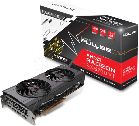 Photo de Carte Graphique AMD Sapphire Pulse Radeon 6700 XT OC 12Go