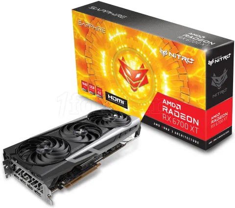 Photo de Carte Graphique AMD Sapphire Radeon RX 6700 XT Nitro+ Gaming OC 12Go