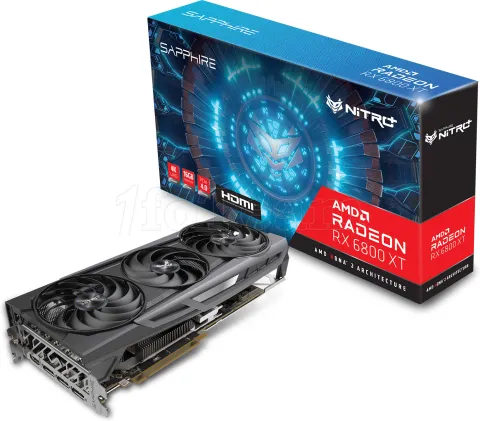 Photo de Carte Graphique AMD Sapphire Radeon RX 6800 XT Nitro+ 16Go