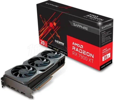 Photo de Carte Graphique AMD Sapphire Radeon RX 7900 XT Gaming 20Go