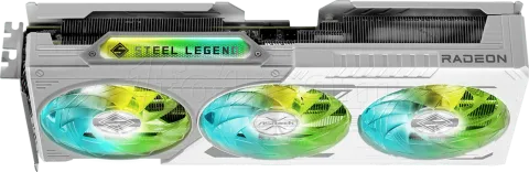 Photo de Carte Graphique ASRock Radeon RX 9060 XT Steel Legend OC 16Go