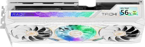 Photo de Carte Graphique ASRock Radeon RX 9070 XT Taichi OC 16Go (Blanc)