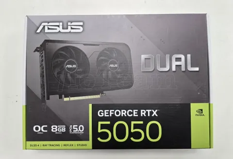 Photo de Carte Graphique Asus GeForce RTX 5050 Dual OC - S/N T8YVYZ010703EZH - ID 222225