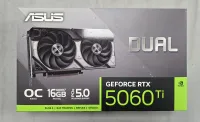 Photo de Carte Graphique Asus GeForce RTX 5060 Ti Dual OC 16Go - S/N T8YVYZ02F82287J - ID 222251