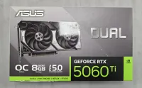 Photo de Carte Graphique Asus GeForce RTX 5060 Ti Dual OC 8Go - S/N T6YVYZ009753C52 - ID 222255