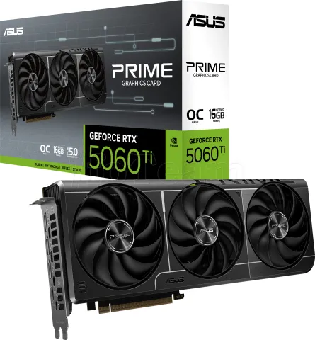 Photo de Carte Graphique Asus GeForce RTX 5060 Ti Prime OC 16Go