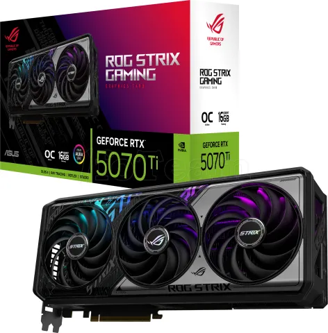 Photo de Carte Graphique Asus GeForce RTX 5070 Ti Rog Strix OC