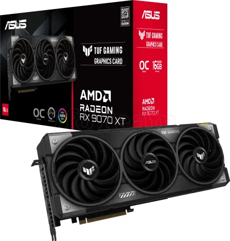 Photo de Carte Graphique Asus Radeon RX 9070 XT Tuf Gaming OC