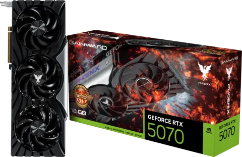 Photo de Carte Graphique Gainward GeForce RTX 5070 Phoenix Golden Sample