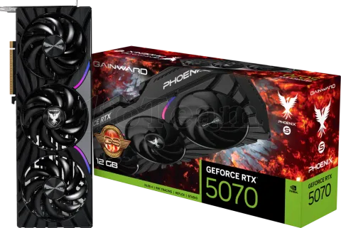 Photo de Carte Graphique Gainward GeForce RTX 5070 Phoenix-S Golden Sample