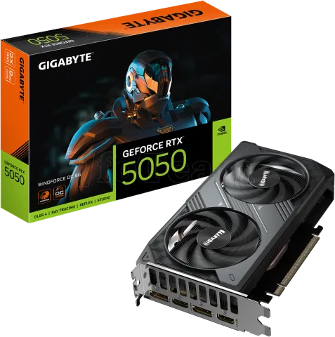 Photo de Carte Graphique Gigabyte GeForce RTX 5050 Windforce OC