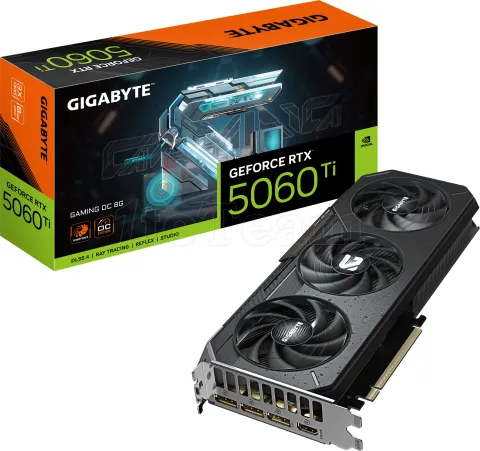 Photo de Carte Graphique Gigabyte GeForce RTX 5060 Ti Gaming OC 8Go