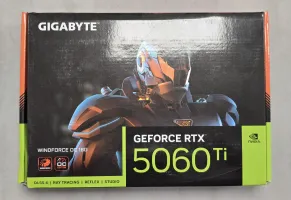 Photo de Carte Graphique Gigabyte GeForce RTX 5060 Ti Windforce OC 16Go - S/N 251741079532 - ID 222279