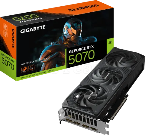 Photo de Carte Graphique Gigabyte GeForce RTX 5070 Windforce OC SFF