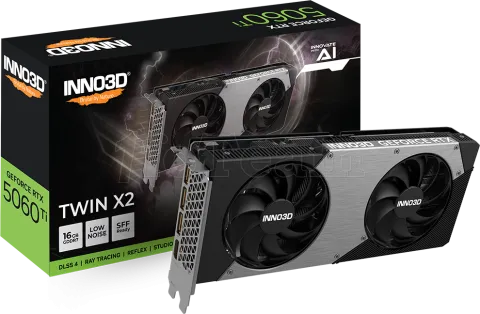 Photo de Carte Graphique Inno3D GeForce RTX 5060 Ti Twin X2 16Go