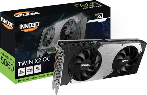 Photo de Carte Graphique Inno3D GeForce RTX 5060 Twin X2 OC
