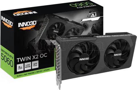 Photo de Carte Graphique Inno3D GeForce RTX 5060 Twin X2 OC