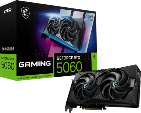 Photo de Carte Graphique MSI GeForce RTX 5060 Gaming OC