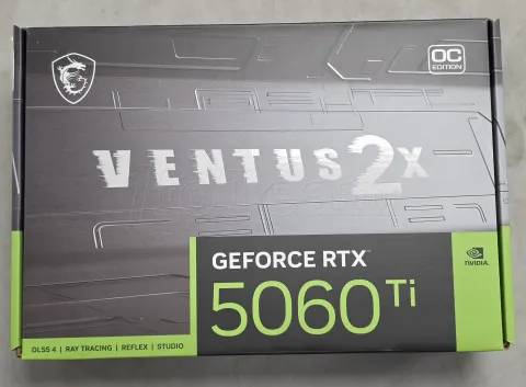 Photo de Carte Graphique MSI GeForce RTX 5060 Ti Ventus 2X OC Plus 8Go - S/N 602-V536-170B2601009982 - ID 224875