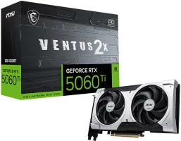 Photo de MSI RTX 5060Ti Ventus 2X OC+ 8Go