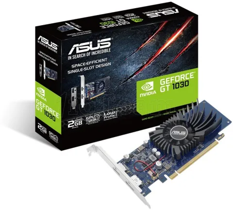 Photo de Carte Graphique Nvidia Asus GeForce GT 1030 BRK 2Go