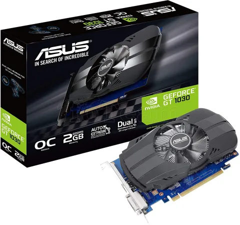 Photo de Carte Graphique Nvidia Asus GeForce GT 1030 Phoenix 2Go