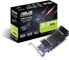 Photo de Carte Graphique Nvidia Asus GeForce GT 1030 Silent 2048 Mo PCI-E