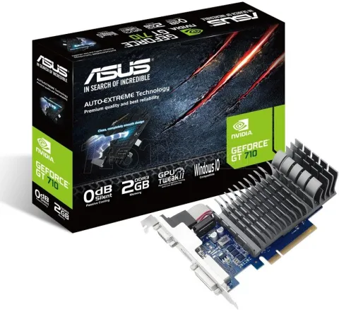 Photo de Carte Graphique Nvidia Asus GeForce GT710 2048 Mo PCI-E