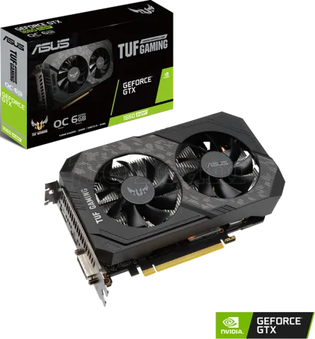 Photo de Carte Graphique NVidia Asus GeForce GTX 1660 Super Tuf Gaming OC 4Go