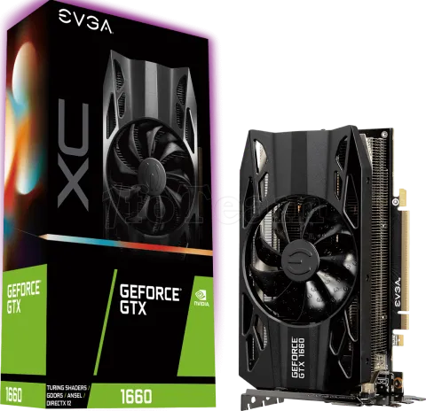 Photo de Carte Graphique Nvidia EVGA GeForce GTX1660 XC 6Go GDDR5