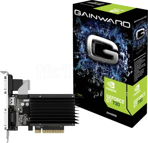 Photo de Carte Graphique Nvidia GainWard GeForce GT730 SilentFX 2Go passive