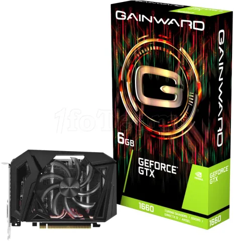 Photo de Carte Graphique Nvidia Gainward GeForce GTX1660 Pegasus 6Go GDDR5 PCI-E