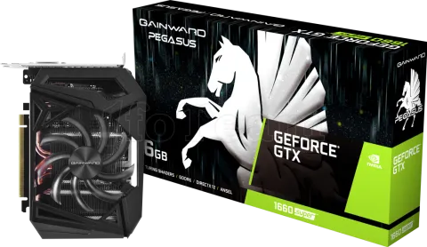 Photo de Carte Graphique Nvidia Gainward GeForce GTX1660 Super Pegasus 6Go GDDR6