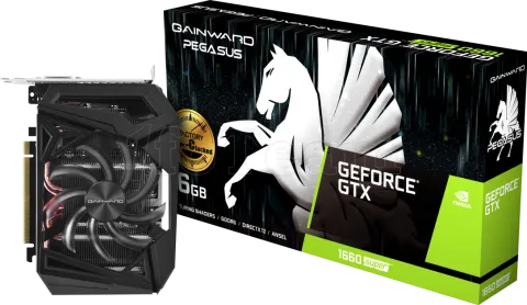 Photo de Carte Graphique Nvidia Gainward GeForce GTX1660 Super Pegasus OC 6Go GDDR6