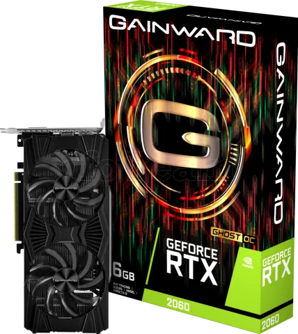 Photo de Carte Graphique Nvidia Gainward GeForce RTX 2060 Ghost OC 6Go