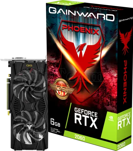 Photo de Carte Graphique Nvidia Gainward GeForce RTX 2060 Phoenix GS 6Go GDDR6