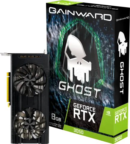 Photo de Carte Graphique Nvidia Gainward GeForce RTX 3050 Ghost LHR 8Go