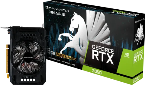 Photo de Carte Graphique Nvidia Gainward GeForce RTX 3050 Pegasus OC 6Go