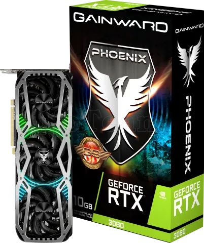 Photo de Carte Graphique Nvidia Gainward GeForce RTX 3080 Phoenix GS LHR 10Go