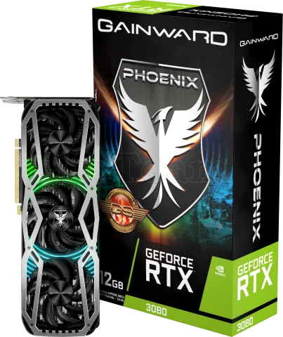 Photo de Carte Graphique Nvidia Gainward GeForce RTX 3080 Phoenix GS LHR 12Go