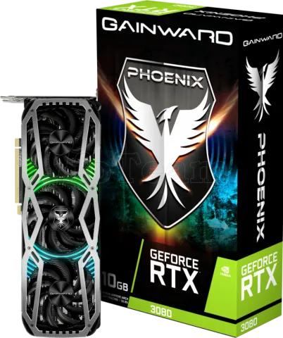 Photo de Carte Graphique Nvidia Gainward GeForce RTX 3080 Phoenix LHR 10Go