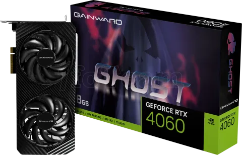 Photo de Carte Graphique Nvidia Gainward GeForce RTX 4060 Ghost 8Go