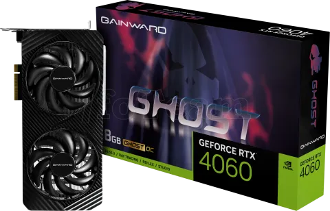 Photo de Carte Graphique Nvidia Gainward GeForce RTX 4060 Ghost OC 8Go