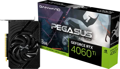 Photo de Carte Graphique Nvidia Gainward GeForce RTX 4060 Ti Pegasus 8Go Mini ITX