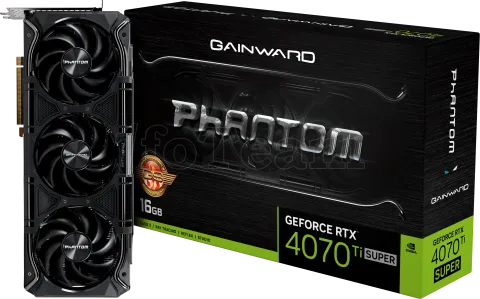 Photo de Carte Graphique Nvidia Gainward GeForce RTX 4070 Ti Super Phantom Golden Sample 16Go